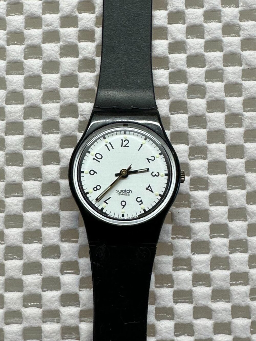 Swatch Watch Classic Two LB116 Vintage 1987